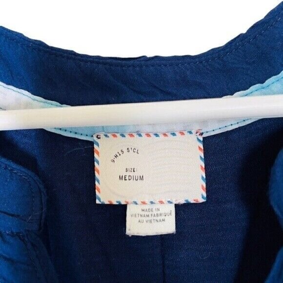 Anthropologie Postmark Egress Split Neck Blouse Women’s Size Medium - Picture 5 of 7